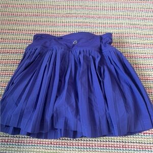 Lulu Purple Pleated Skirt